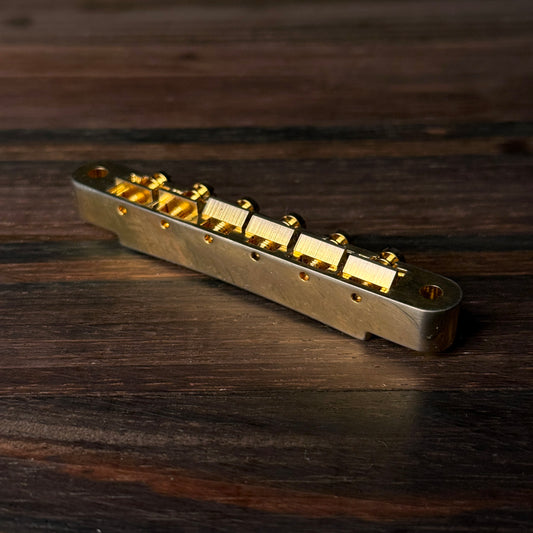 RetroSpec Exclusive Series No-Wire ABR-1 Les Paul Bridge - Gold aged