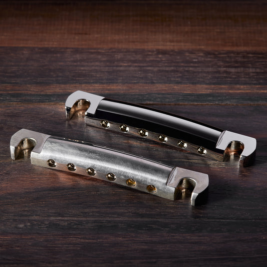 RetroSpec Exclusive Series Lightweight Aluminum Stop Tailpiece - Nickel