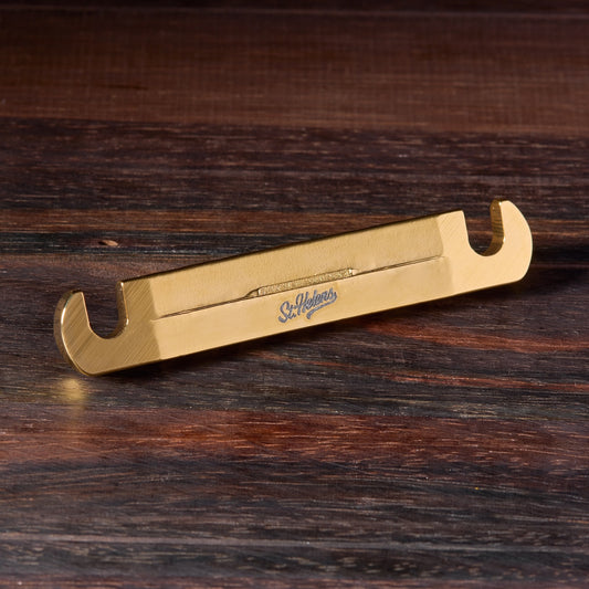 St. Helens x RetroSpec Exclusive Series Les Paul Lightweight Aluminium Stop Tailpiece - Gold