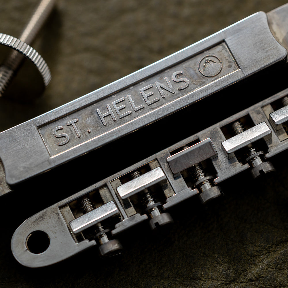 St. Helens x RetroSpec St. Helens Combo "Classic" Adjustable Bridge + Aluminum Stoptail - Nickel