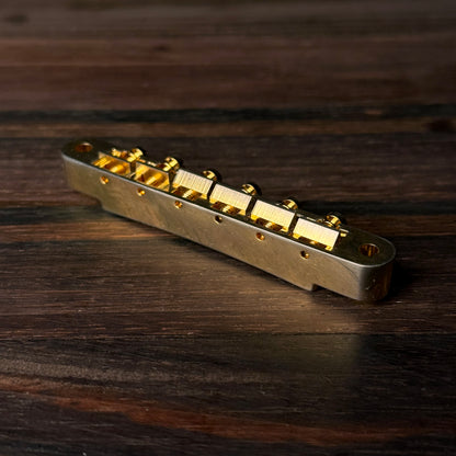 RetroSpec Exclusive Series No-Wire ABR-1 Les Paul Bridge - Gold aged