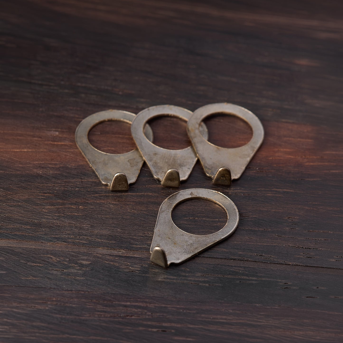 RetroSpec Exclusive Series Control Knob Pointers Round Tip - Nickel Aged