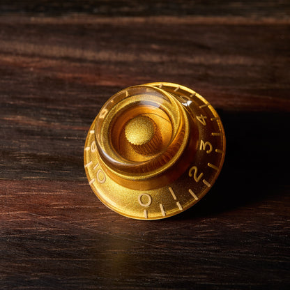 RetroSpec Exclusive Series Les Paul Amber Bonnet Control Knob