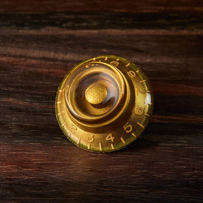 RetroSpec Exclusive Series Les Paul Amber Bonnet Control Knob