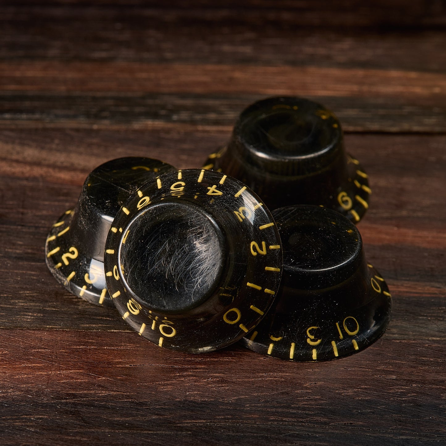 RetroSpec Exclusive Series Les Paul Bonnet Control Knobs - Black