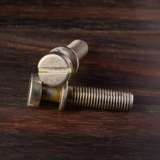 RetroSpec Exclusive Series Nickel Plated Steel Tailpiece Studs – Vintage or Historic Length