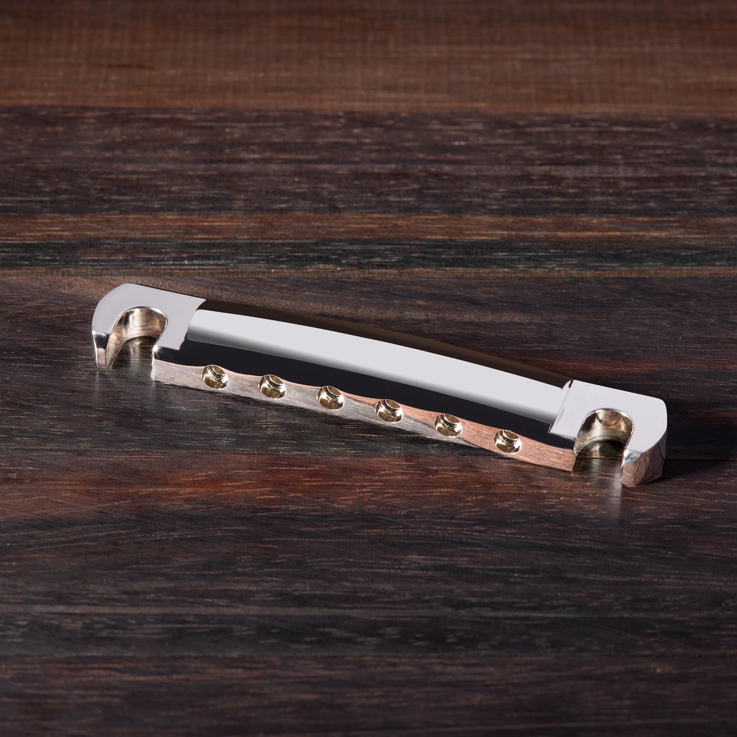 St. Helens x RetroSpec Exclusive Series Les Paul Lightweight Aluminium Stop Tailpiece - Nickel