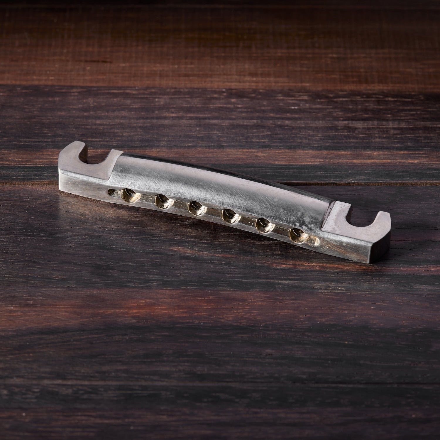RetroSpec Exclusive Series Lightweight Aluminum Stop Tailpiece - Nickel