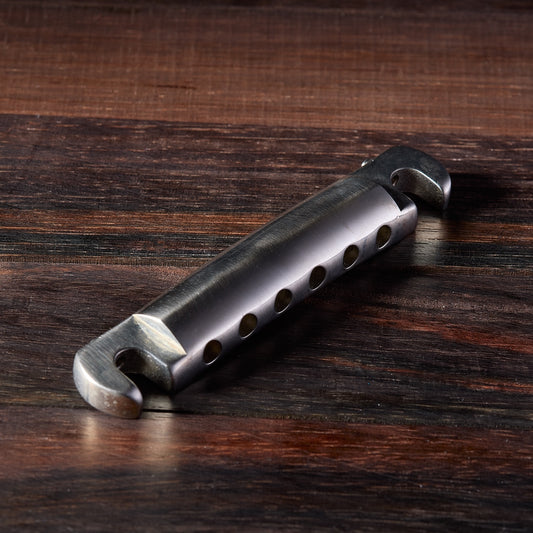 St. Helens x RetroSpec Exclusive Series Les Paul Lightweight Aluminium Wraparound Tailpiece - Nickel