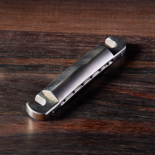 St. Helens x RetroSpec Exclusive Series Les Paul Lightweight Aluminium Wraparound Tailpiece - Nickel