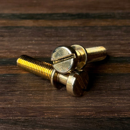 RetroSpec Exclusive Series Nickel Plated Steel Tailpiece Studs – Gold aged