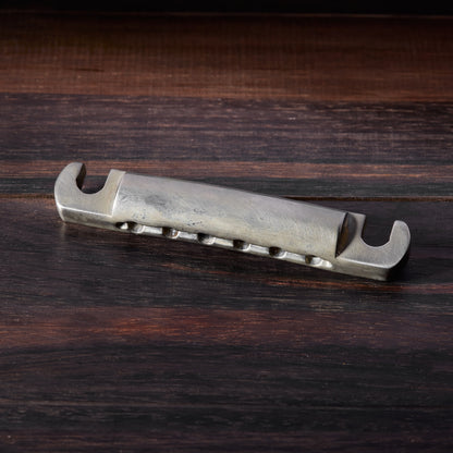 St. Helens x RetroSpec Exclusive Series Les Paul Lightweight Aluminium Stop Tailpiece - Nickel