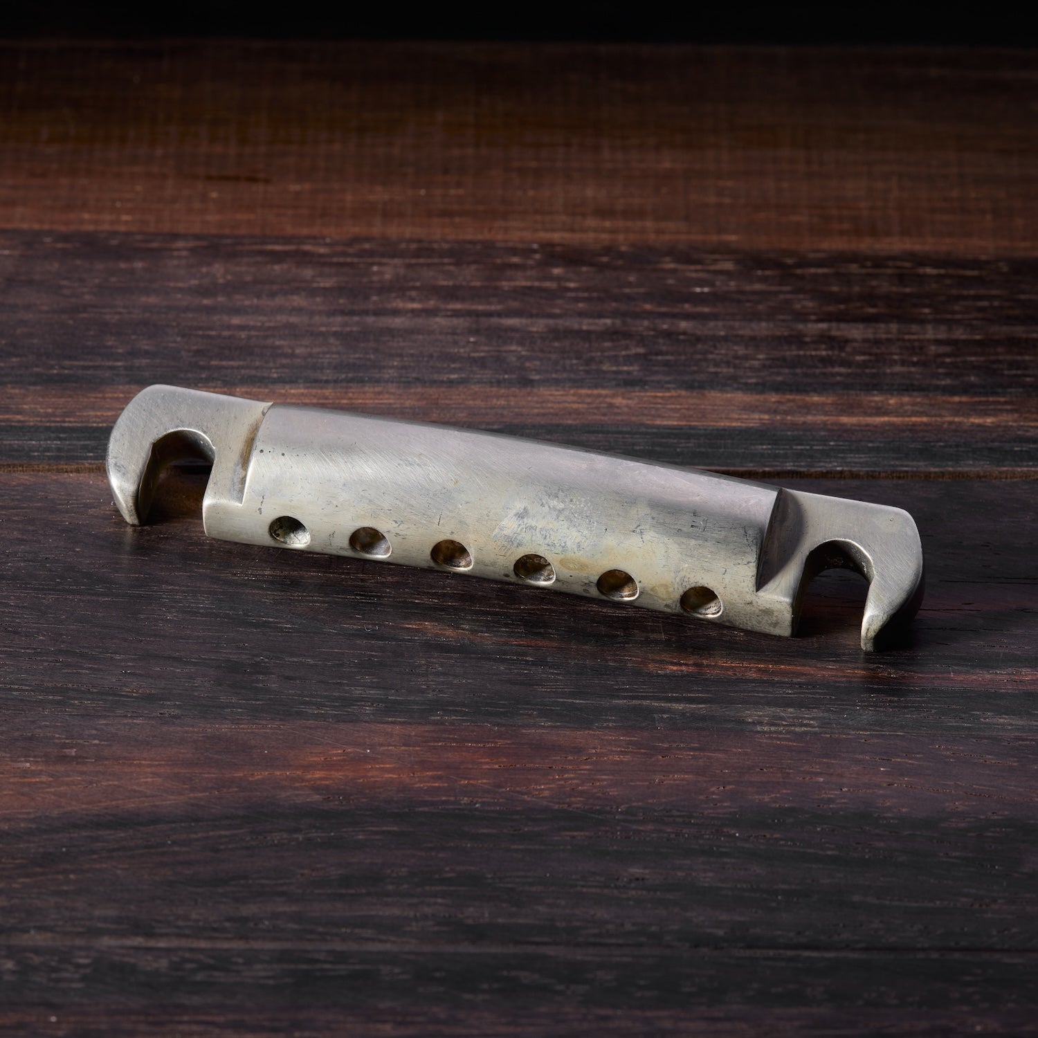 St. Helens x RetroSpec Exclusive Series Les Paul Lightweight Aluminium Stop Tailpiece - Nickel