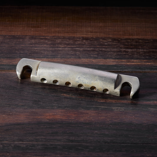St. Helens x RetroSpec Exclusive Series Les Paul Lightweight Aluminium Stop Tailpiece - Nickel