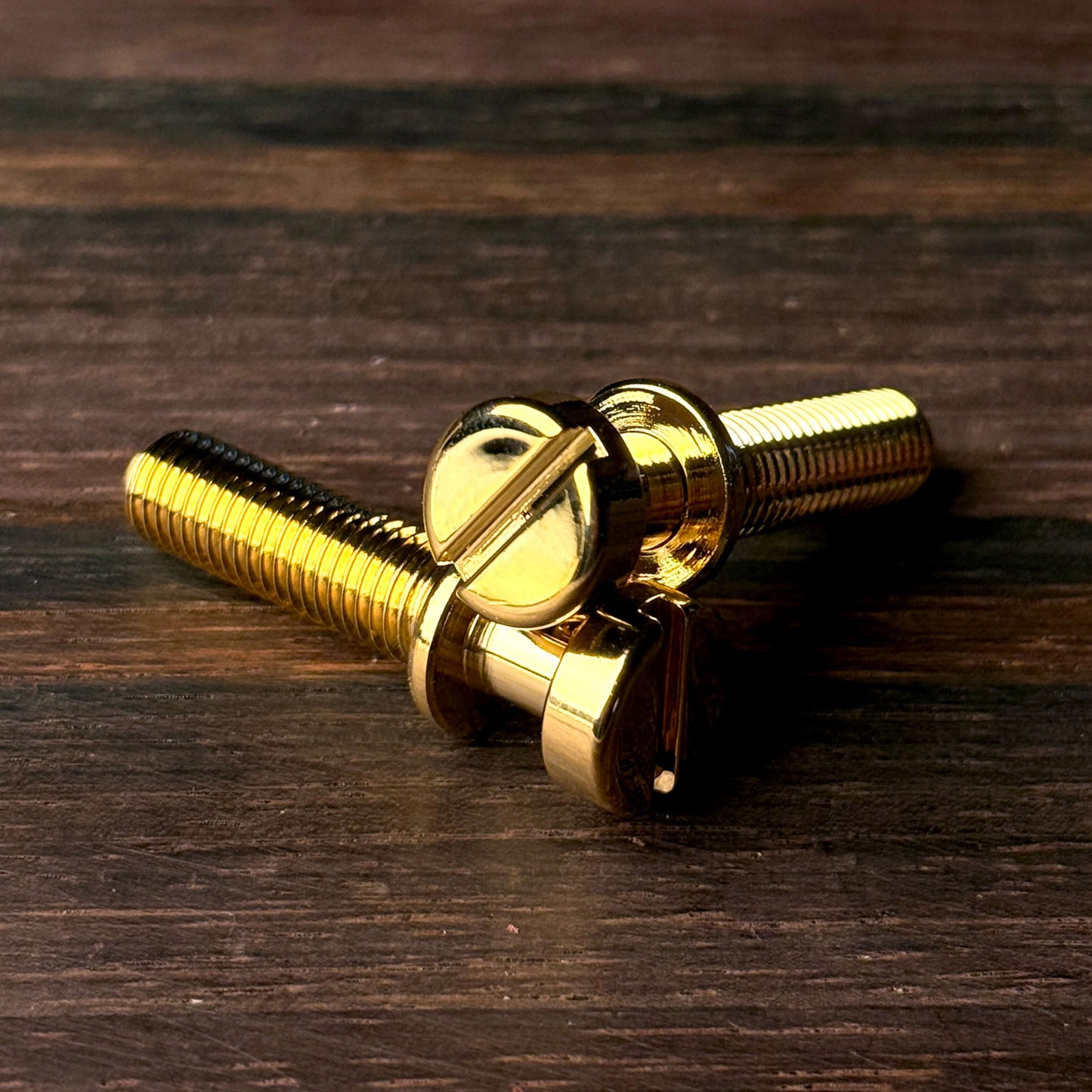 RetroSpec Exclusive Series Nickel Plated Steel Tailpiece Studs – Gold nos