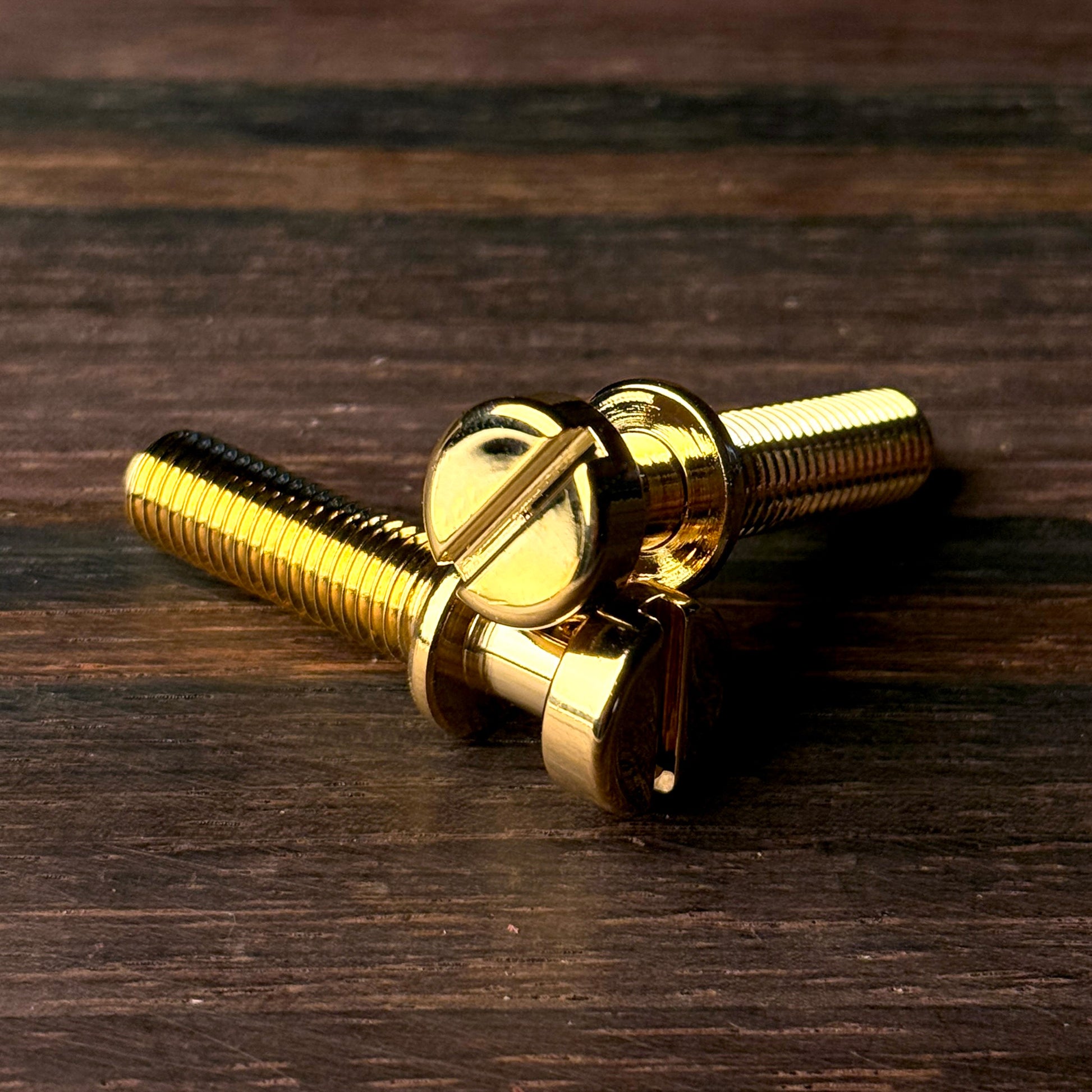 RetroSpec Exclusive Series Nickel Plated Steel Tailpiece Studs – Gold nos