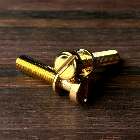 RetroSpec Exclusive Series Nickel Plated Steel Tailpiece Studs – Gold nos